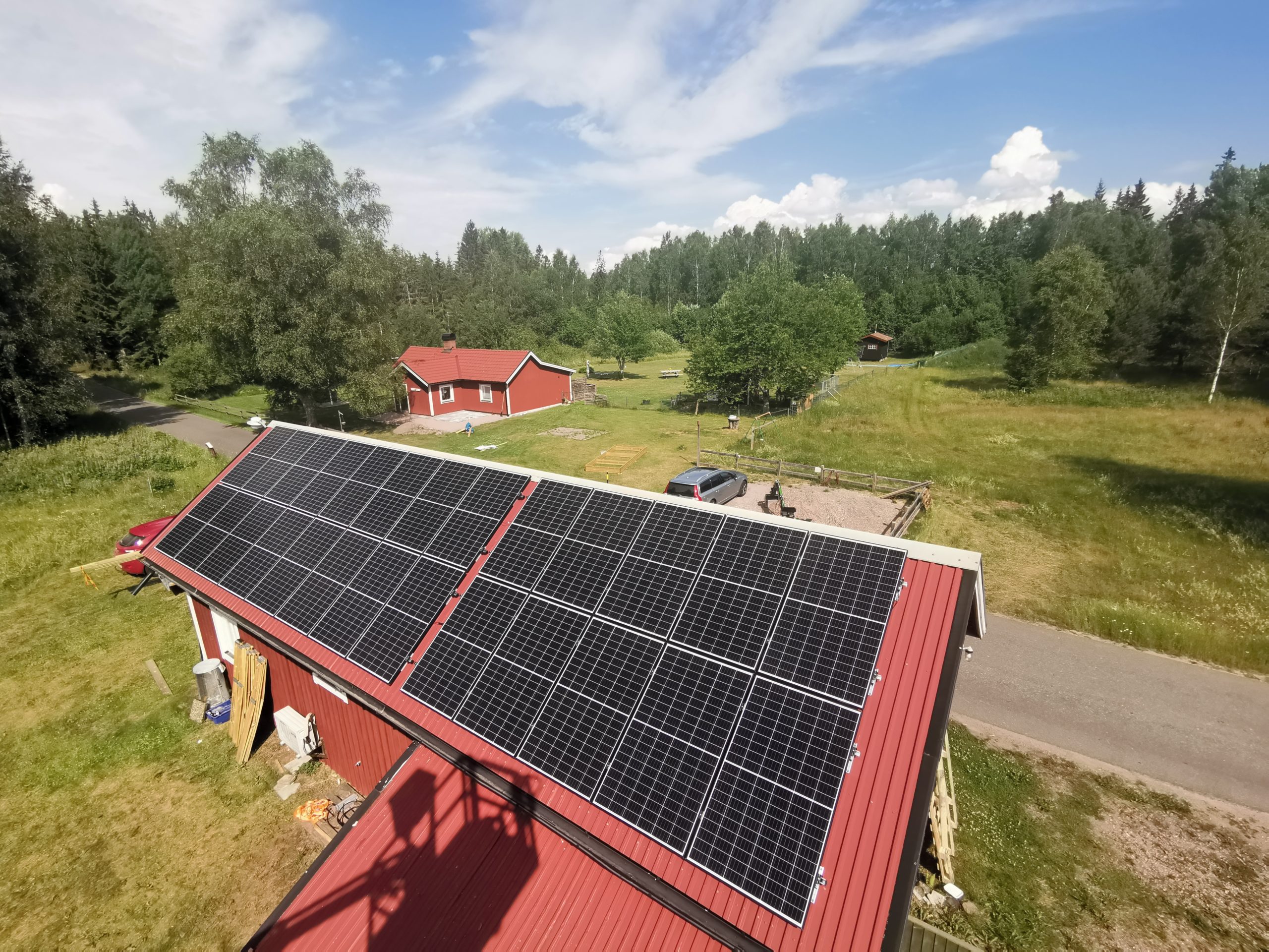 Referens Gäststuga/garage –    Sandvadet Knottorp